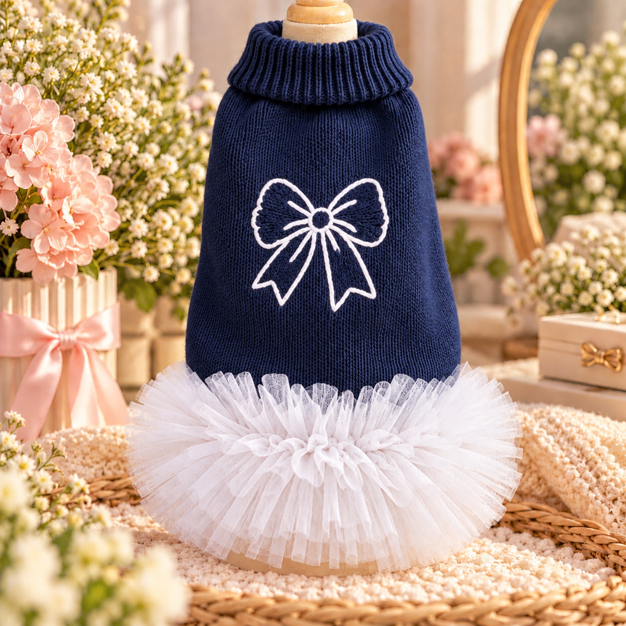 Maglioncino Fiocco di Tulle